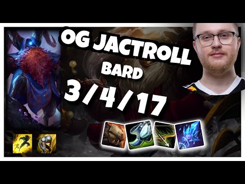 OG Jactroll Bard SUPPORT (3/4/17) vs RAKAN Gameplay Replay - Patch 10.20
