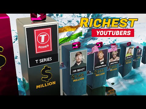 Top Richest Youtubers in 2024 ►3D