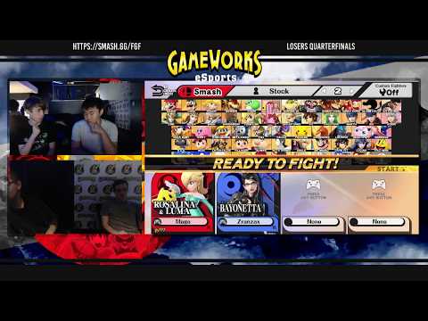 For Glory Friday #111 - CvG|MageOfSymphonia (Rosalina) Vs. RRS|Zranzax (Bayonetta) - Losers QFs