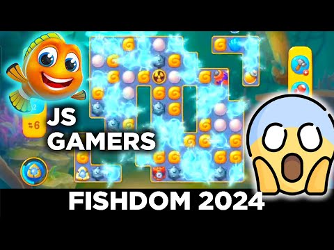 🏆Fishdom Round 6002 Atlantis Level | A Little bit of Lightning 💥💥💥😱