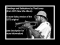 Greetings and Salutations - New Life Album - Thad Jones and Mel Lewis