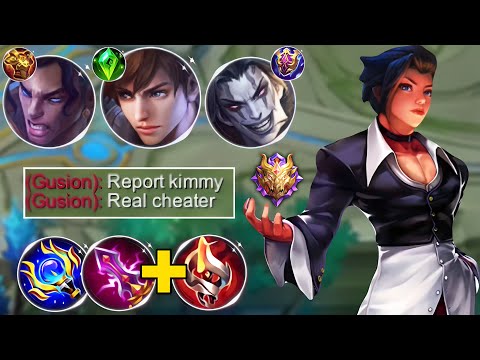 HOW TO DEAL AGAINST AGGRESSIVE META HEROES IN MYTHIC GLORY | KIMMY MYTHIC GLORY BEST BUILD 2023