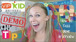 VIPKID Demo Tips: How to Pass Your Interview