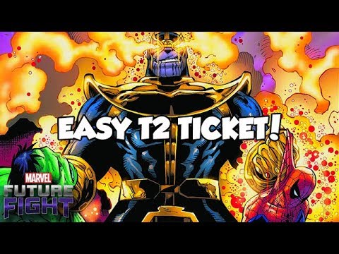 EASY T2 TICKET! (Thanos WBU) - Marvel Future Fight