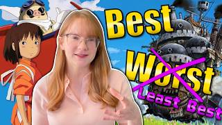 Ranking Hayao Miyazaki Movies! Best to Worst