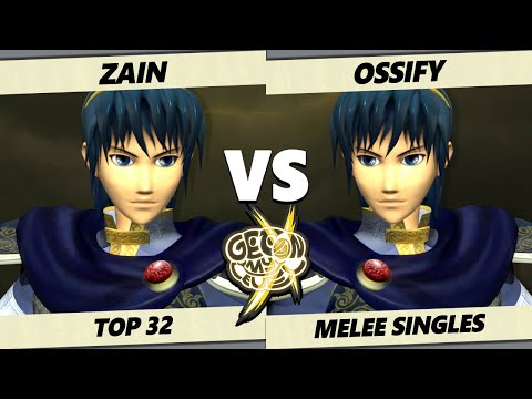 GOML X   Zain Marth Vs  Ossify Marth Smash Melee   SSBM