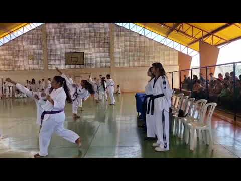 Taekwondo indiara-goias primeiro exame de faixas Coloridas 2026
