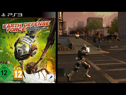 Earth Defense Force: Insect Armageddon ... (PS3) Gameplay