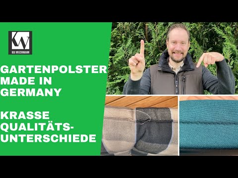 Gartenpolster Vergleich | Inside Kai Wiechmann Schauen Sie sich hier den Vergleich zweier Gartenpolster Made in Germany an