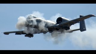 A10 aircraft cannon sound