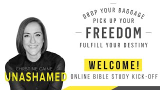 Unashamed Bible Study Kickoff with Christine Caine