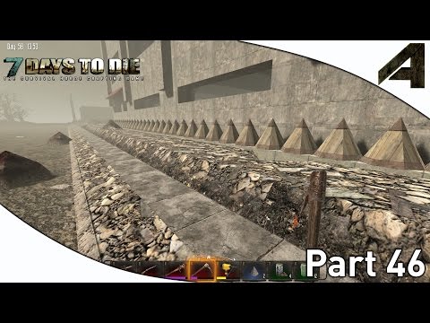 7 Days to Die Alpha 11.4 Gameplay - Part 46 - "Parking Garage Build"