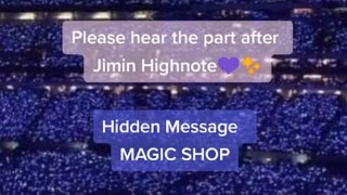 Hidden Message from BTS in Magic Shop OMG So Cute!!