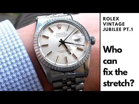 Vintage Rolex Jubilee Pt. 1 – Who can fix the stretch?