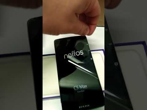 Unfoiling:  TP-Link Neffos C5 screen