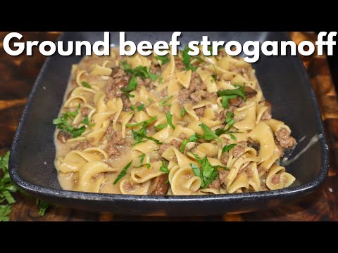 Budget Friendly Ground Beef Stroganoff That Will Make Your Family BEG For More!