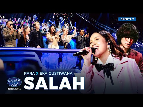 RARA X EKA GUSTIWANA - SALAH (POTRET) - SPEKTAKULER SHOW 7 - Indonesian Idol 2025