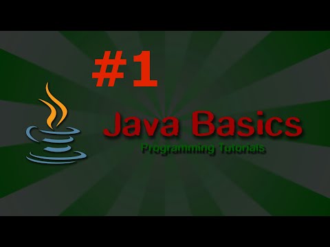 Java Basics - Setting up a Project