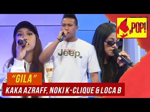 MPop! :  Kaka Azraff, Noki K-Clique & Loca B - Gila (Full Performance)