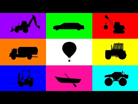 POJAZDY DLA DZIECI - Traktor, cysterna, monster truck - Zgadywanki [21]