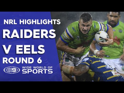 NRL Highlights: Canberra Raiders v Parramatta Eels – Round 6