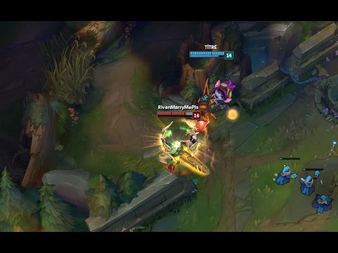 Riven Play | fancy Tristana jump cancel play