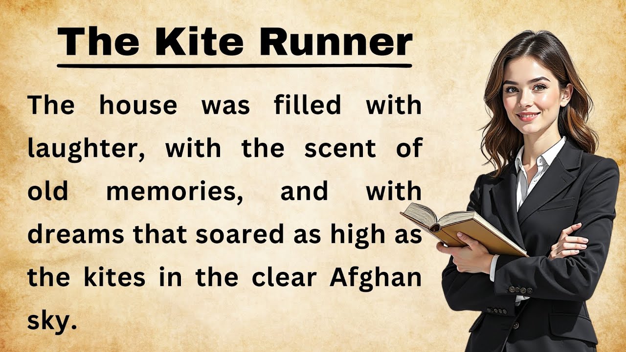 The Kite Runner || The most Emotional Story || Improve Your English
