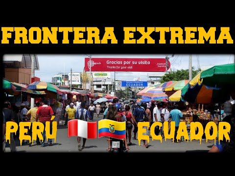 CRUZANDO FRONTERA PERÚ 🇵🇪 ECUADOR 🇪🇨 | HUAQUILLAS 🇪🇨 AGUAS VERDES 🇵🇪 | FRONTERA AL EXTREMO 🏃