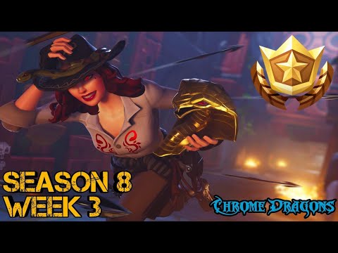 Season 8 Week 3 Secret Battle Star Location - Fortnite Battle Royale