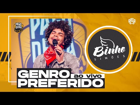 Binho Simões - Genro Preferido (Ao Vivo no Pagodeira)