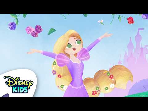Rapunzel & Maximus's First Day of Spring! 🌸🌳🌷🎨 | @disneykids