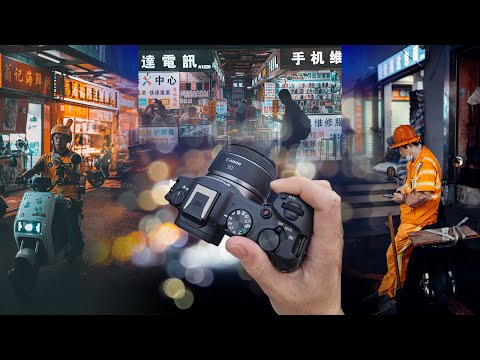 BEST BUDGET RF Lens - POV Street Photography in China  (50mm 1.8)