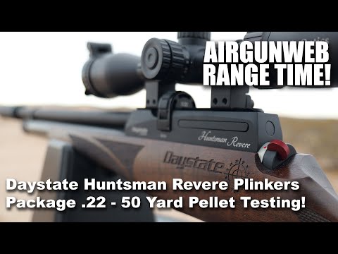 Daystate Huntsman Revere .22 Plinkers Package w/ MTC Optics - 50 yard tests with FPS and FPE!