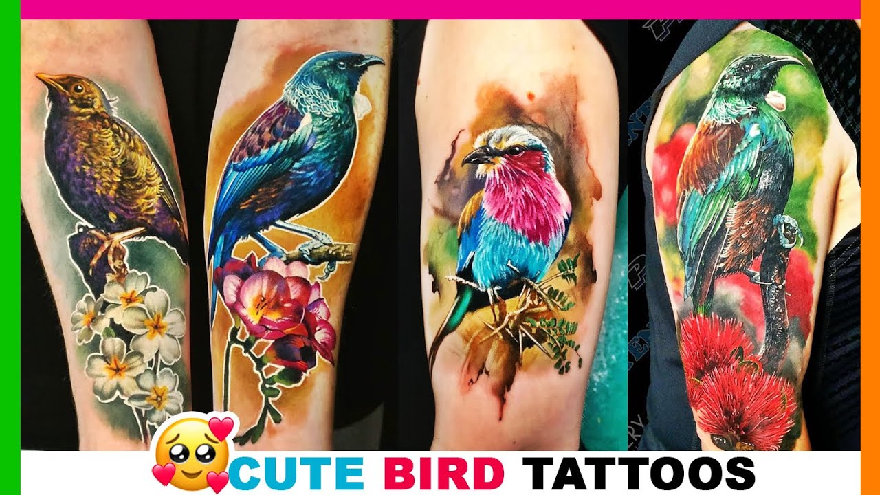 Bird Tattoo | Bird Tattoo For Men | Bird Tattoo For Woman | Bird Tattoo Hand, Bird Tattoo Time Lapse