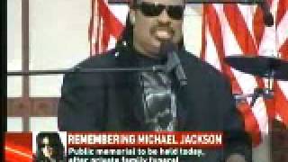 Michael Jackson Funeral Media Circus