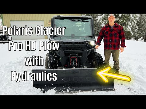 (Review & Install) Polaris Glacier Pro HD Plow System with Hydraulics