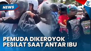 VIRAL PEMUDA Dikeroyok Pesilat saat Boncengkan Ibu di Ngawi, Seragam Perguruan Lain Jadi Pemicu