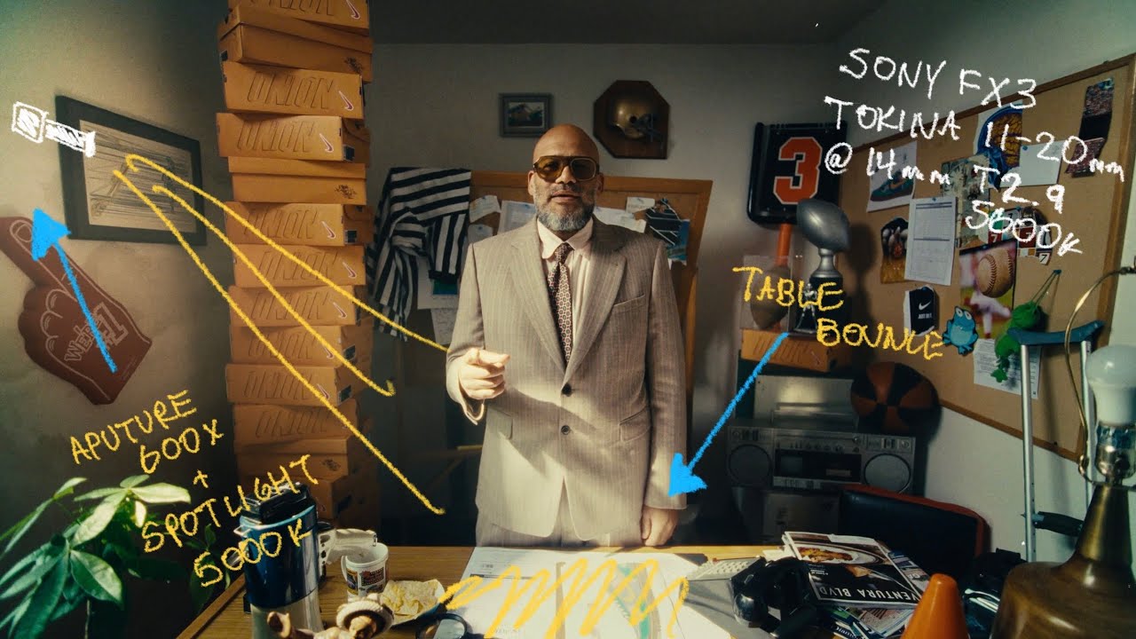 How we shot this Nike Narrative Commercial - Behind the scenes