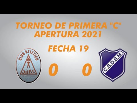 Primera "C" Apertura 2021 - Fecha 19 - Atlas 0 San Martín de Burzaco 0 -  Resumen