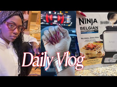Daily Vlog: Kitchen Chit Chat, Ninja Waffle Maker, Grocery Hauls & Cooking Era 🔥