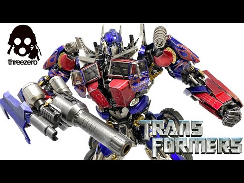 Threezero DLX OPTIMUS PRIME Transformers Revenge Of The Fallen Review