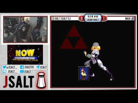 NOW #48 - GOL | JSalt (Sheik) vs Magi (Falco) - GF