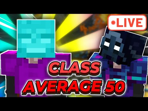 🔴 CLASS AVERAGE 50 TODAY!!! (Level 539) 🔴 Hypixel SkyBlock LIVE