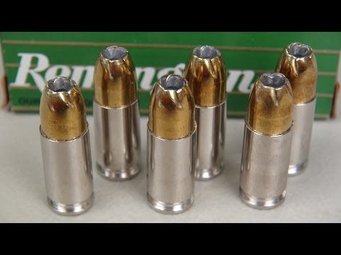 9mm Remington Golden Saber 147 gr Ammo Gel Test