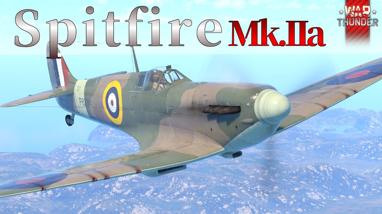 【WarThunderゆっくりRB実況】 イギリス戦闘機 スピットファイアMk IIa