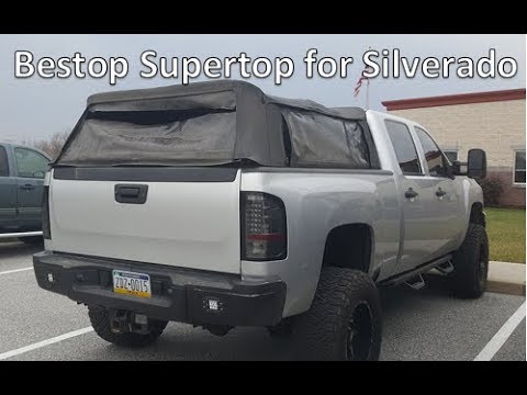 2011 Silverado 2500hd Bestop review and walkaround