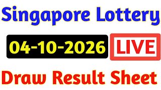 04-09-2026 Today 4D Results Singapore | 4d Result | Today 4d Result Live