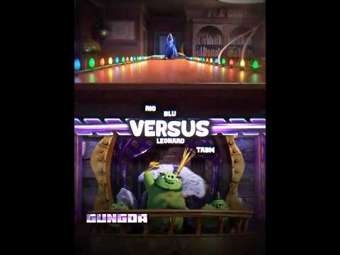 Blu Vs Leonard [HDR] #meme #edit #bluesky #sonyanimation #rio #angrybirdsmovie