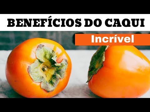 🍅 CAQUI - Uma Fruta que Cuida do seu Coração, Intestino e Muito Mais!! 🍅