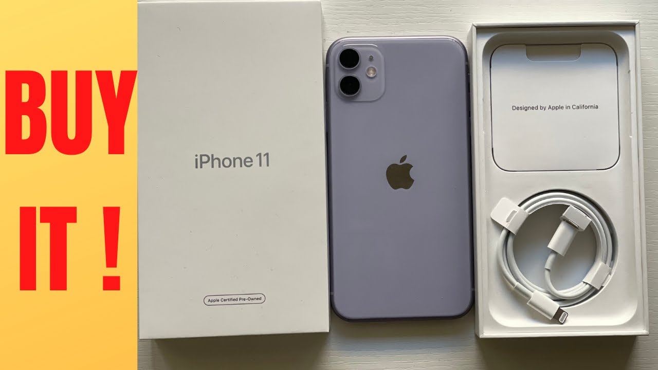 Unboxing a refurbished iphone 11 from Apple. Should you buy it?
